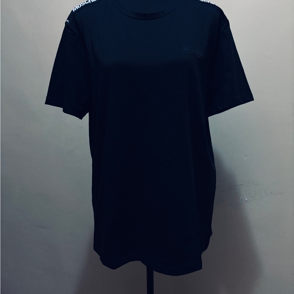 Moschino Black Short Sleeve Tee